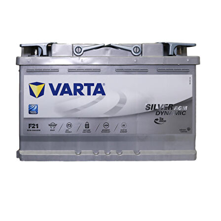 Varta Silver Dynamic F21 Start-Stop AGM 12 V 80 Ah 800CCA Akü