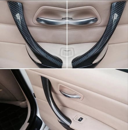Bmw E90 2005-2011 Kapı Tutamak Seti 6Parça Karbon Fiber 51417230850