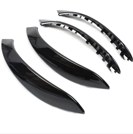 Bmw F30 F32 F34 F36 2012-2019 Kapı Tutamak Kapak Seti 4'lü Piano Black 51417275487/88