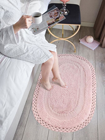 Polina Banyo Paspası – Su Emici, Hafif ve Pastel Renkli