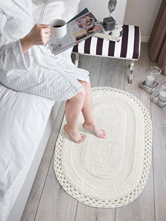 Polina Banyo Paspası – Su Emici, Hafif ve Pastel Renkli