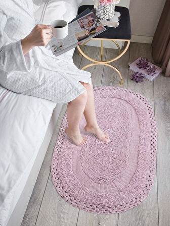 Polina Banyo Paspası – Su Emici, Hafif ve Pastel Renkli