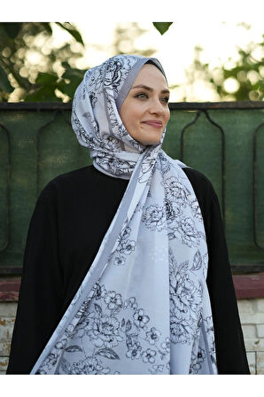GÜL BAHÇESİ SOFT ŞAL , ÇİÇEK DESEN ŞAL