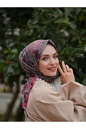 AÇELYA DESEN SOFT EŞARP