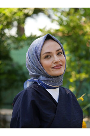 GECE YILDIZI DESEN SOFT EŞARP