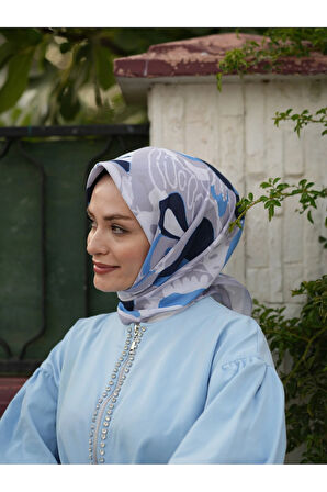 LAVİNYA DESEN PAMUKLU SOFT EŞARP