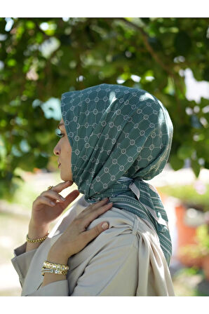 MONOGRAM DESEN SOFT EŞARP