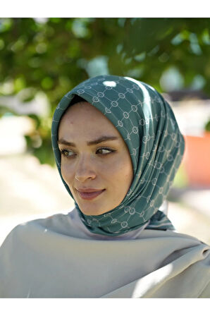 MONOGRAM DESEN SOFT EŞARP