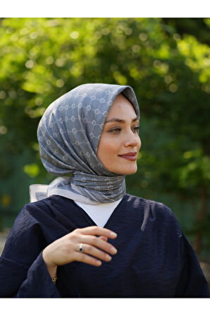 MONOGRAM DESEN SOFT EŞARP