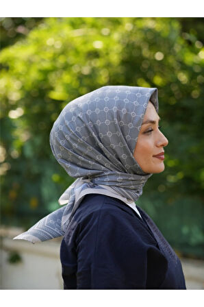 MONOGRAM DESEN SOFT EŞARP