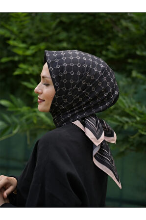 MONOGRAM DESEN SOFT EŞARP
