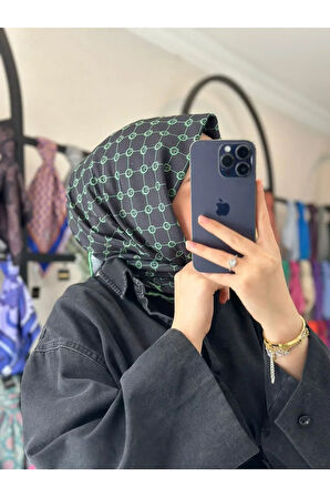 MONOGRAM DESEN SOFT EŞARP