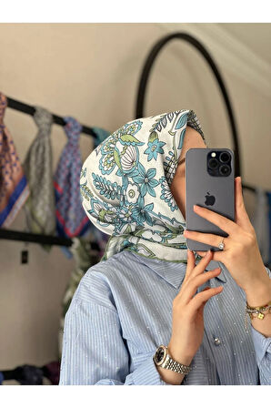 OSMANLI ÇİÇEĞİ SOFT EŞARP