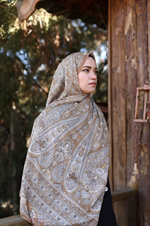 ETRO DESEN PAMUK İPEK ŞAL