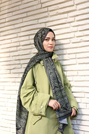 ETRO DESEN PAMUK İPEK ŞAL