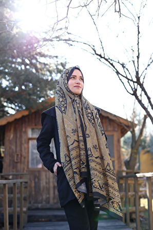 ETRO DESEN PAMUK İPEK ŞAL