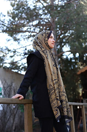 ETRO DESEN PAMUK İPEK ŞAL