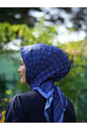 MONOGRAM PAMUKLU SOFT EŞARP