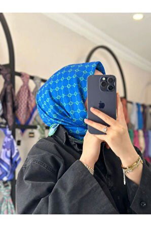 MONOGRAM PAMUKLU SOFT EŞARP