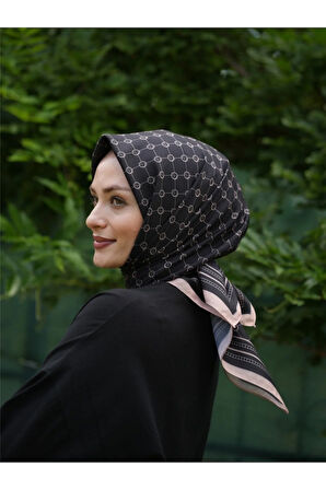 MONOGRAM PAMUKLU SOFT EŞARP