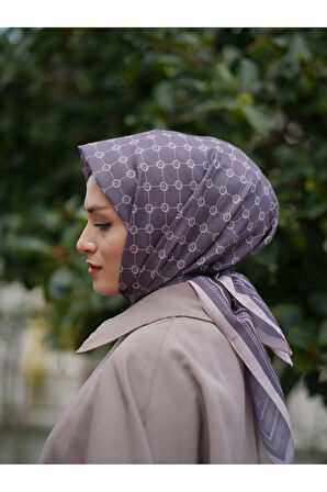 MONOGRAM PAMUKLU SOFT EŞARP