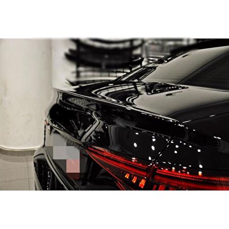 Audi A4 B9 2017- Sonrası Bagaj Üstü Spoiler Piano Black