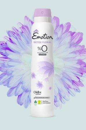 Emotion Detox Floral Kadın Vegan Deodorant 200 ml (3 adet)