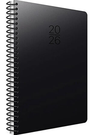Gıpta 2026 Spiralli Günlük Ajanda Sert Kapak 17X24 cm 407