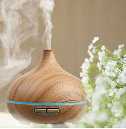 Ahşap Oval Nemlendirici AromaTerapi Ürünü Özelleştirme Seçenekli
