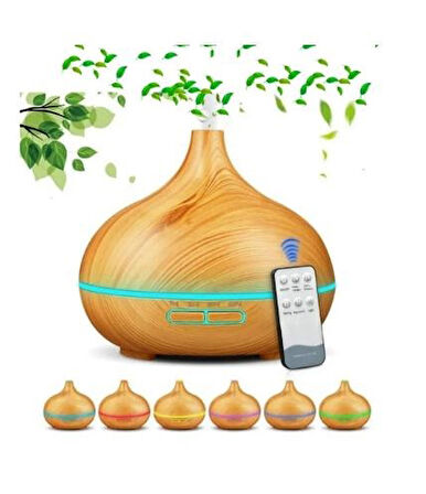 Ahşap Oval Nemlendirici AromaTerapi Ürünü Özelleştirme Seçenekli