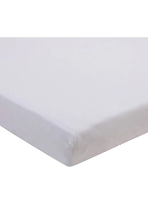 Montessori Gri Lastikli Çarşaf (90x190cm Tek Kişilik Çarşaf)