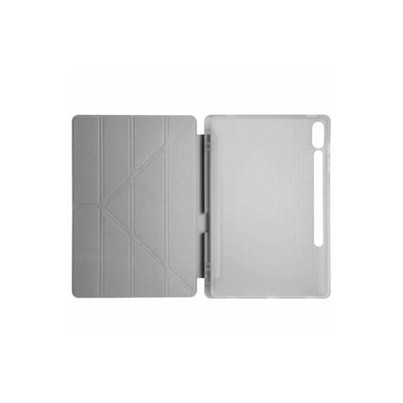 Samsung Galaxy X510 Tab S9 FE 11 Kılıf Kalemlikli Mars Tablet Kılıfı - Koyu Gri