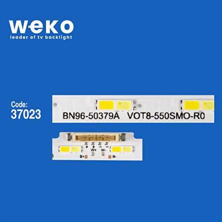 WKSET-6526 37023X2 V0T8-550SM0-R0 BN96-50379A 2 ADET LED BAR (40LED)