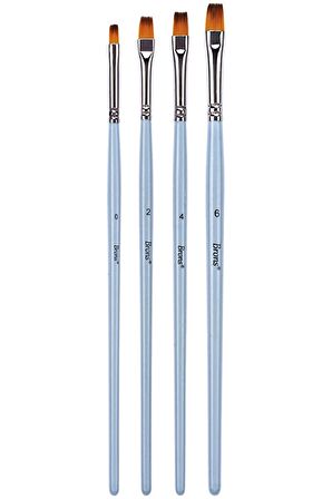 Brons Set8 BR-2207 Blister Fırça Seti 4lü