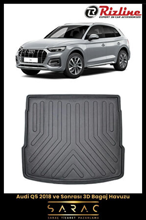 Rizline Audi Q5 2017 Model(Yeni Kasa) 3D Bagaj Havuzu