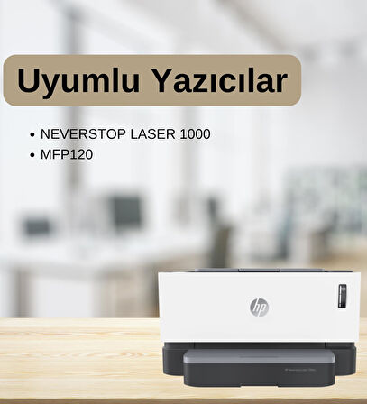 HP W1103A-103A NEVERSTOP LASER 1000, MFP1200 MUADİL TONER (2,5K)
