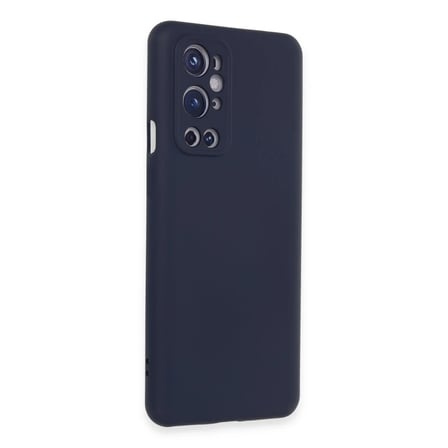 One Plus 9 Pro Kılıf Nano içi Kadife Silikon - Lacivert