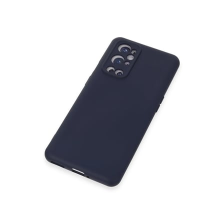 One Plus 9 Pro Kılıf Nano içi Kadife Silikon - Lacivert