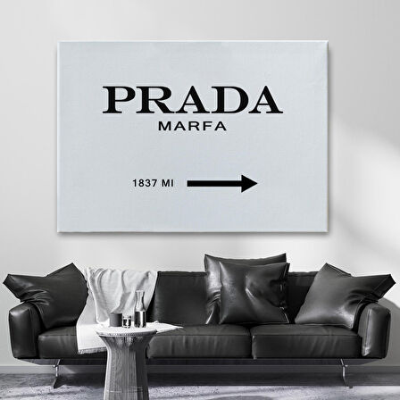 Prada Marfa Kanvas Tablo-5159