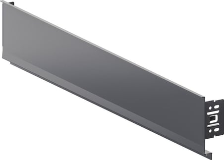 Häfele Tek Yanaklı Çekmece Sistemi, HÄFELE MINIMALIST - 300 mm, 90 mm, Antrasit Renkli, mat (1 Çift)
