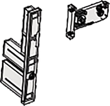 Häfele Çift Yanaklı Çekmece Sistemi, HÄFELE SLIM BOX, İç Çekmece Ön Panel - 1000 mm/17 mm/90 mm