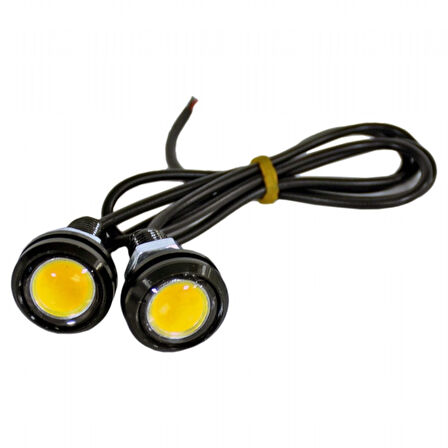 Carub 12V Ayna Altı Led Lamba 23 Mm Orange 2 Li Cob Led Br4621023