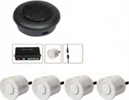 SENTİNEL SESLİ PARK SENSÖRÜ BEYAZ