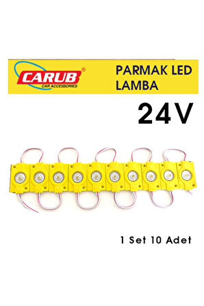 CARUB BR0409968 LAMBA PARMAK 24V MERCEKLi 1 SET 10 ADET SARI