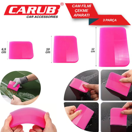 Carub PPF Uygulama Aparatı Ragle 6cm-10cm-12cm 3 lü Set BR1245025