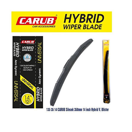 CARUB Silecek 400 mm 16 inch Hybrid V. Blister