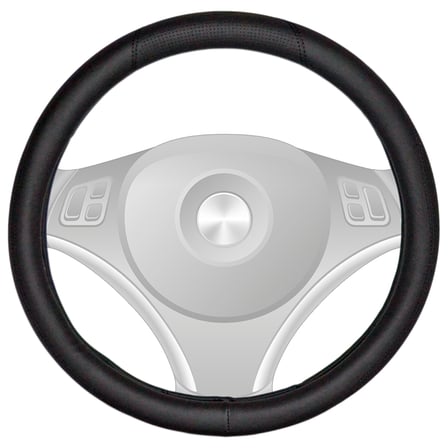 Carub Geçmeli Direksiyon Kılıfı Deri Lüx Çantalı 38 cm Siyah BR1831022