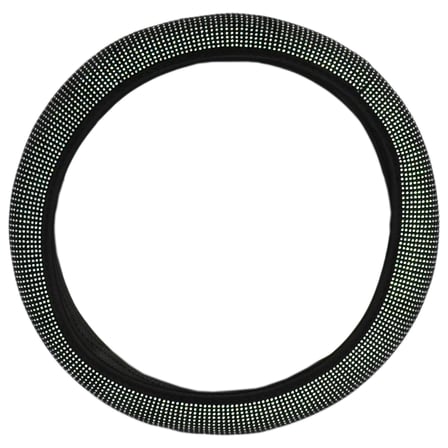 Carub Elastik Direksiyon Kılıfı Diamond 38 cm Silver BR1842050