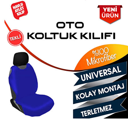 Havlu Mikrofiber Oto Atlet Kılıf Universal