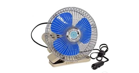 Carub BR6400402 24 Volt 10" Çakmak Fişli Mandallı Oto Vantilatör
